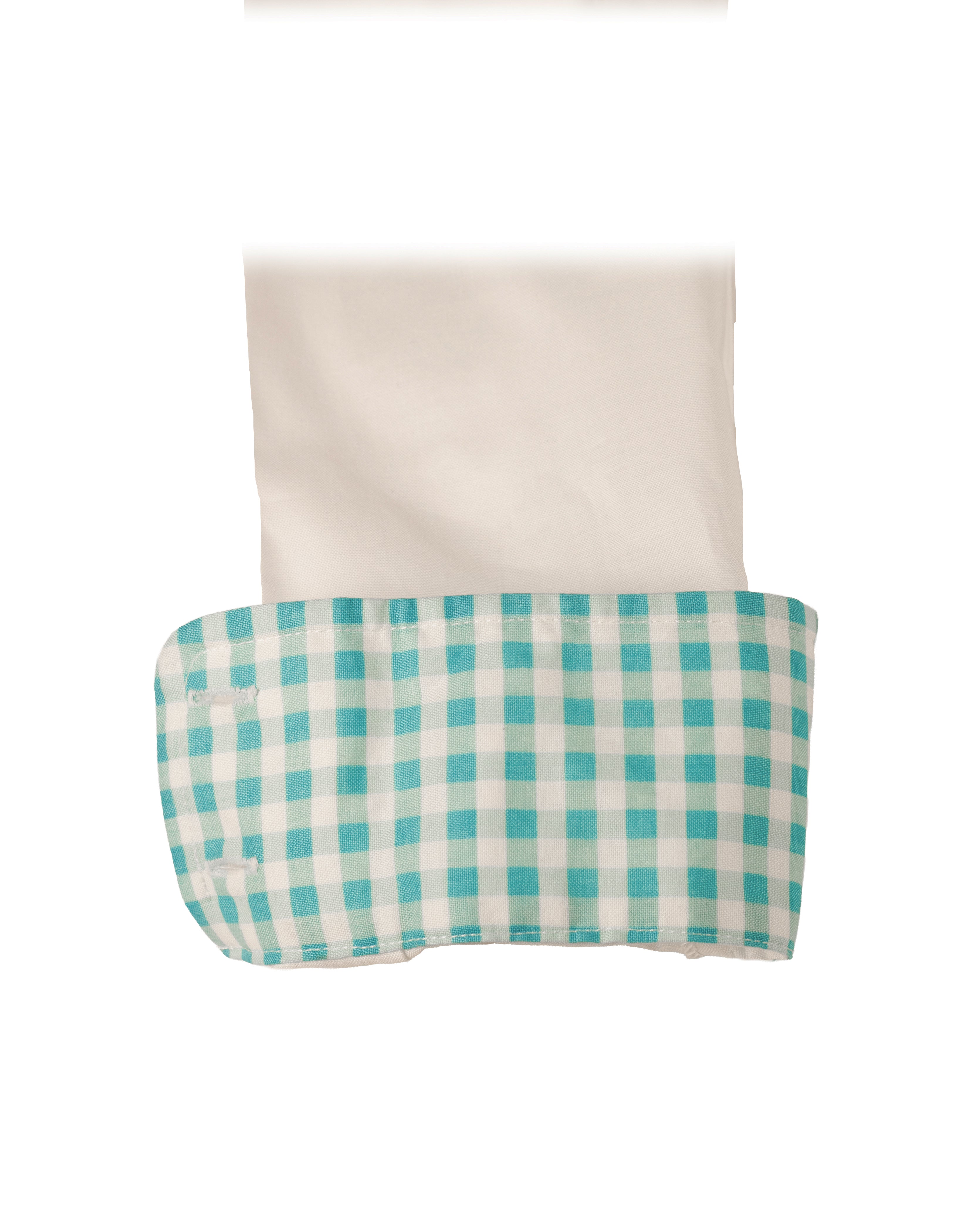 SWEET ANNIE SHIRT IN TURQUOISE