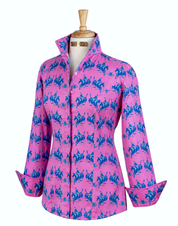 THE DUKE SHIRT IN PEONY
