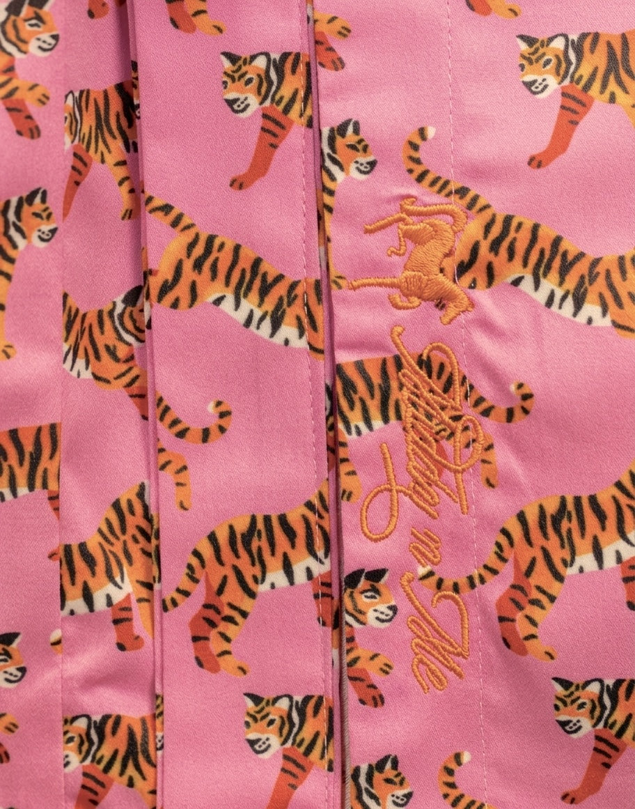TIGER LOVE TUNIC IN ROSY