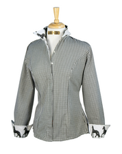 TSJESSE SHIRT IN BLACK GINGHAM