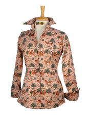 RIVER ROAD SHIRT IN ROSE