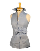 SUMMER RIDE SHIRT IN CORNFLOWER