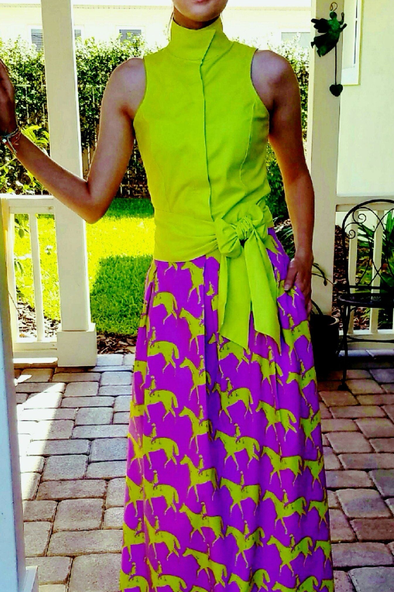 KELSO SKIRT IN ORCHID - Middy N' Me