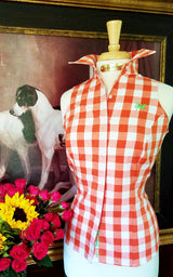 SUMMER RIDE SHIRT IN CARROT