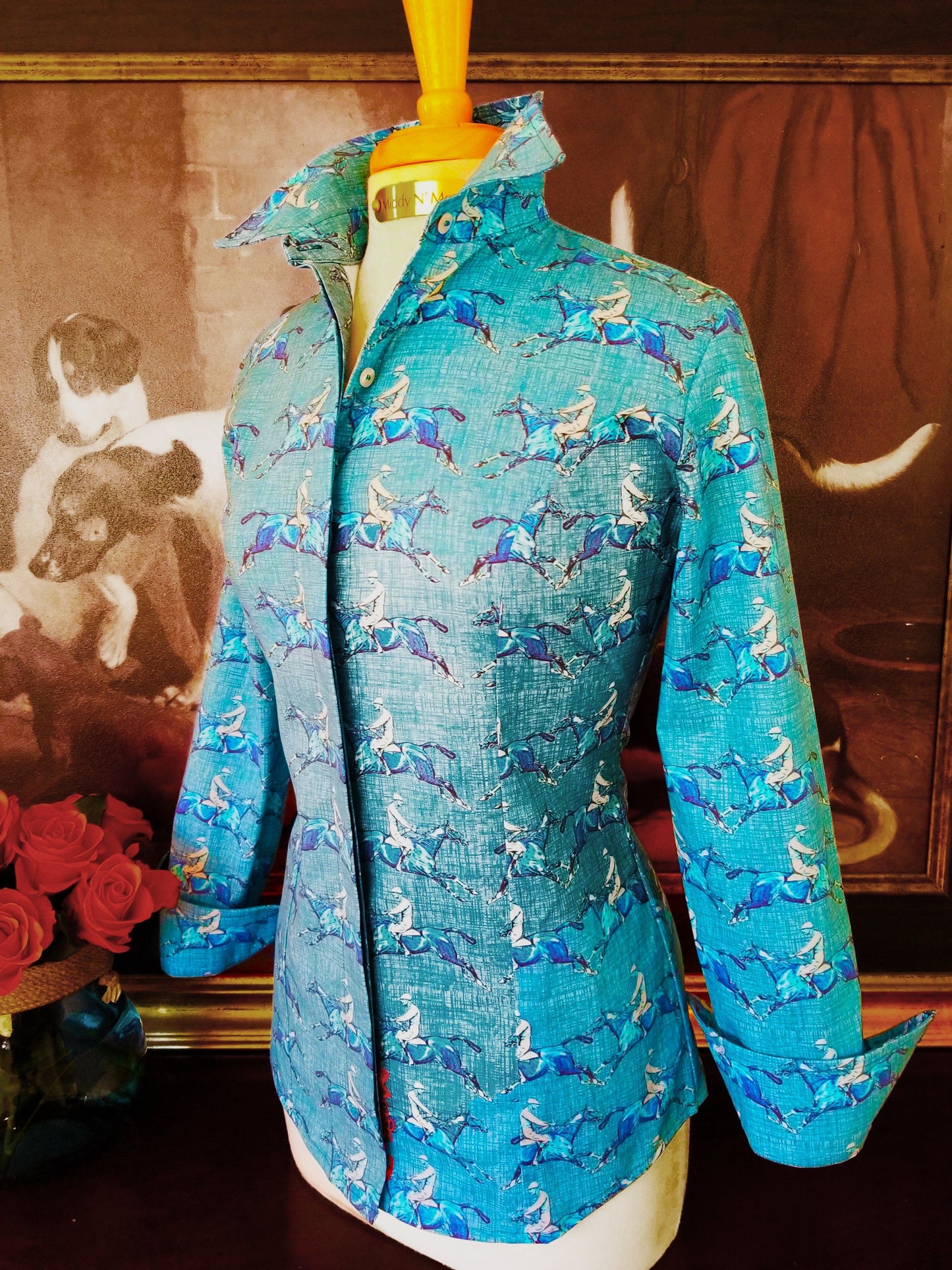 AIKEN SHIRT IN TURQUOISE - Middy N' Me