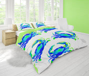 CRAB LOVE DUVET IN BLUE - Middy N' Me