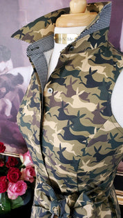 BUNNY CAMO SHIRT WITH SASH - Middy N' Me