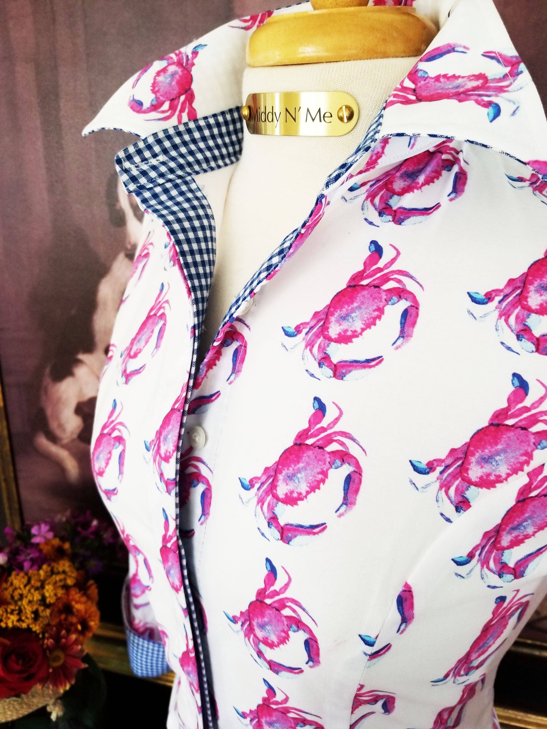 CRAB LOVE IN FUCHSIA - Middy N' Me