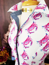 CRAB LOVE SHIRT IN FUCHSIA
