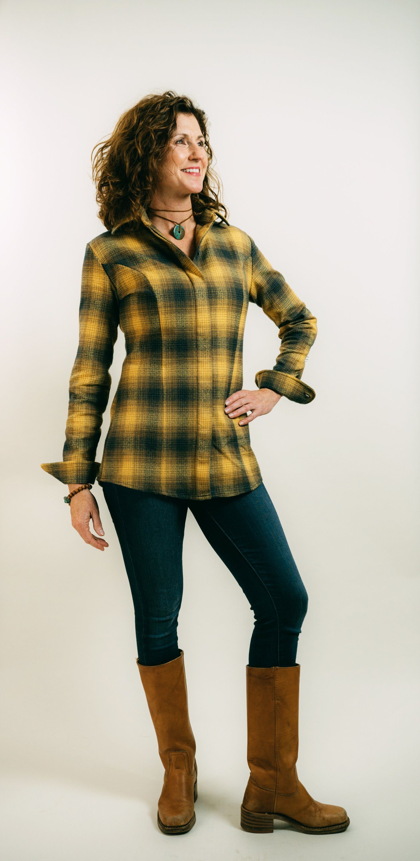 FOREVER FLANNEL IN GOLDENROD - Middy N' Me