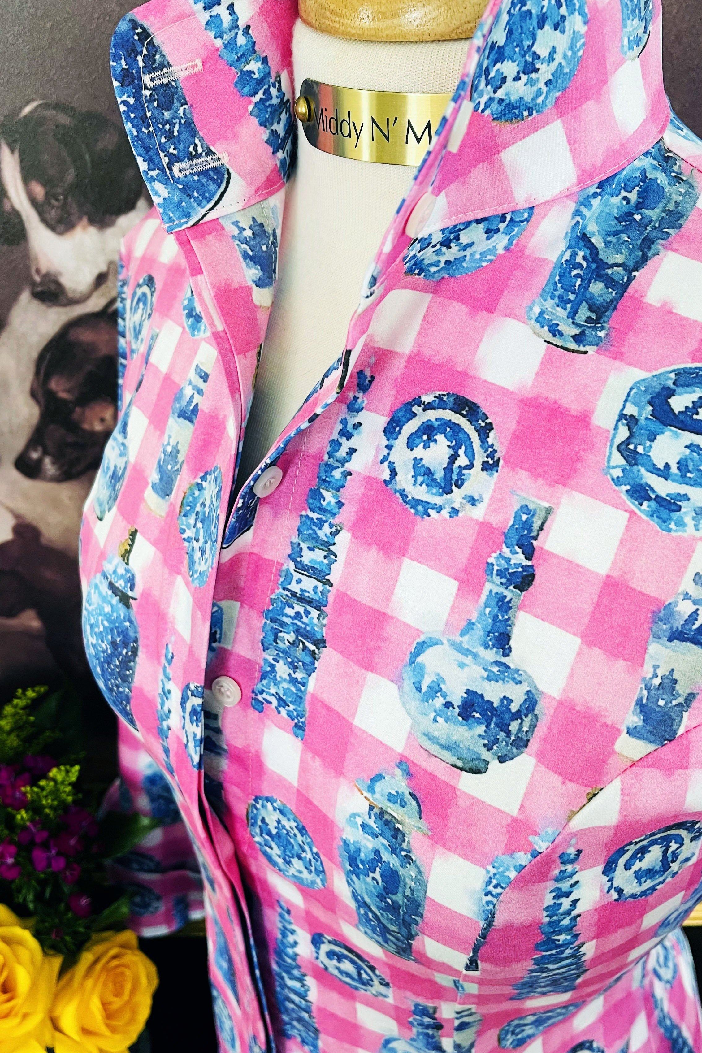 DANIKA SHIRT IN PERFECT PINK - Middy N' Me