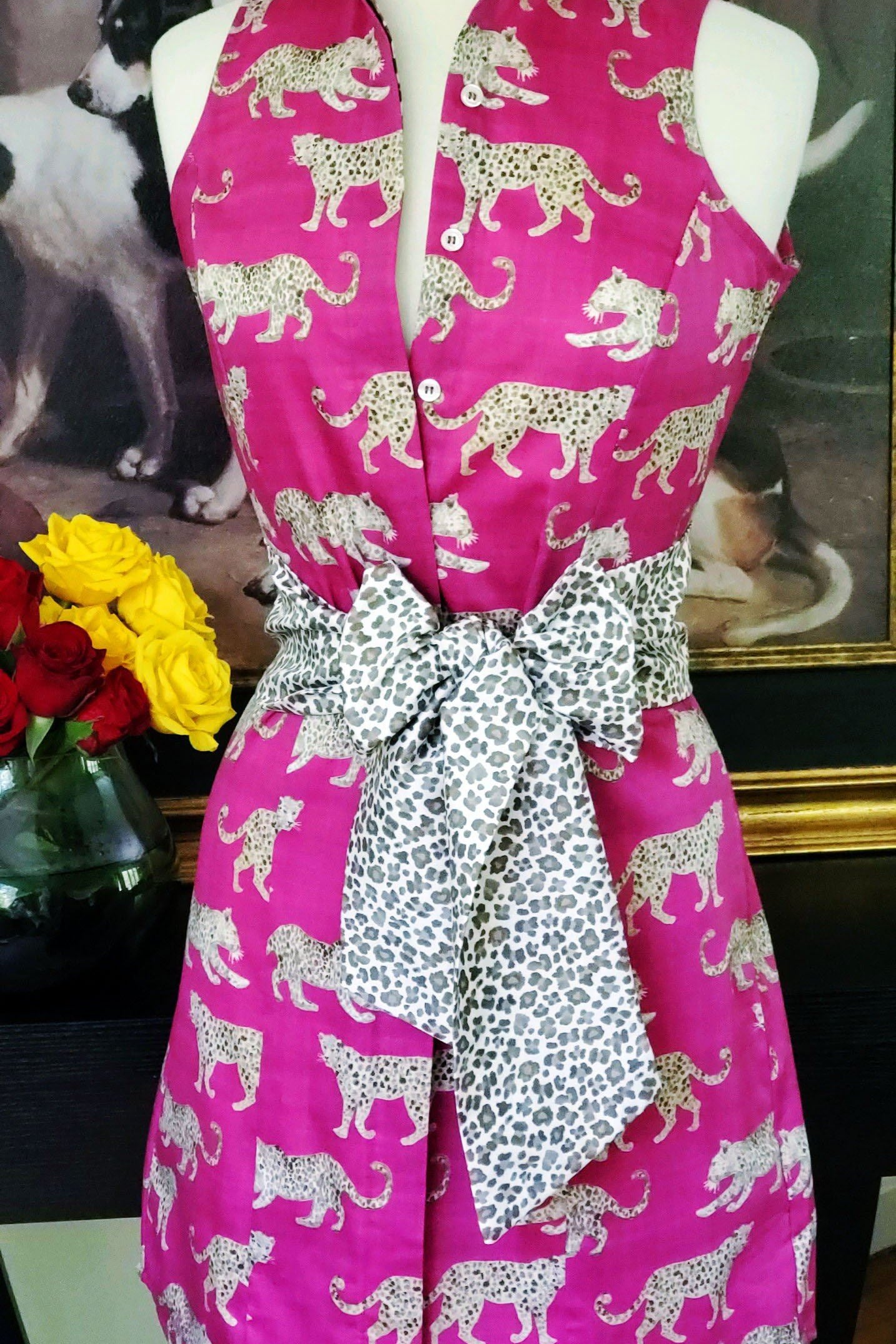 ARABELLA DRESS WITH SASH IN BERRY - Middy N' Me