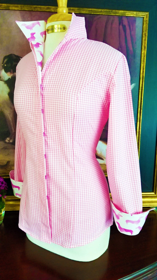 HENRY SHIRT IN PERFECT PINK - Middy N' Me