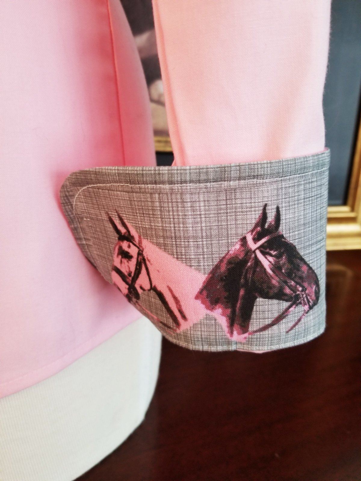 HORSE COUNTRY SHIRT IN PETAL - Middy N' Me