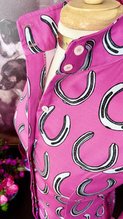 GIDDY UP SHIRT IN PETUNIA - Middy N' Me