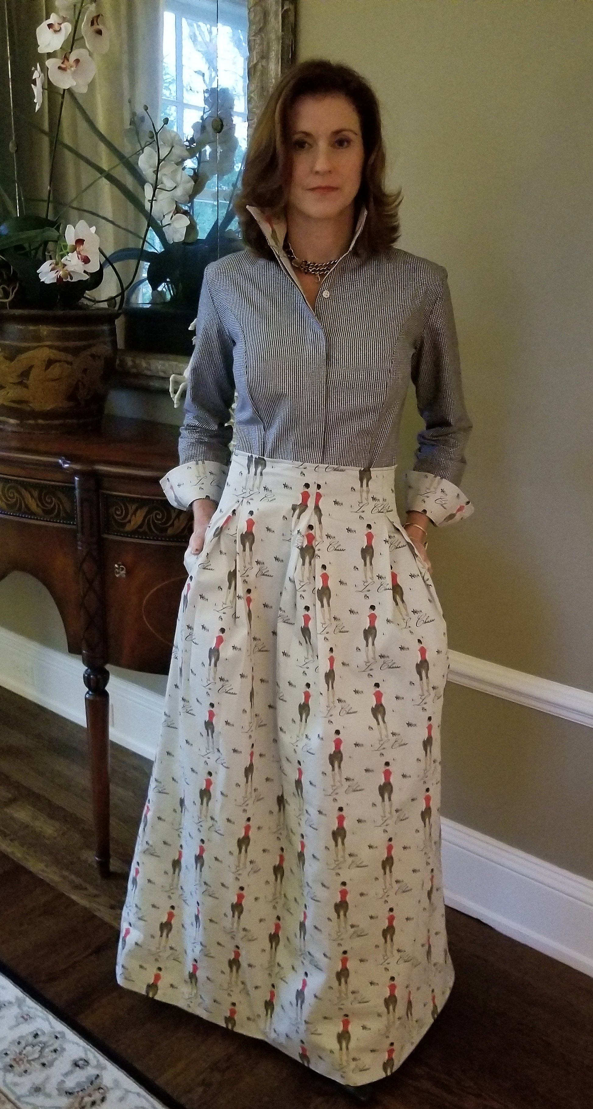 LA CHASSE SKIRT - Middy N' Me
