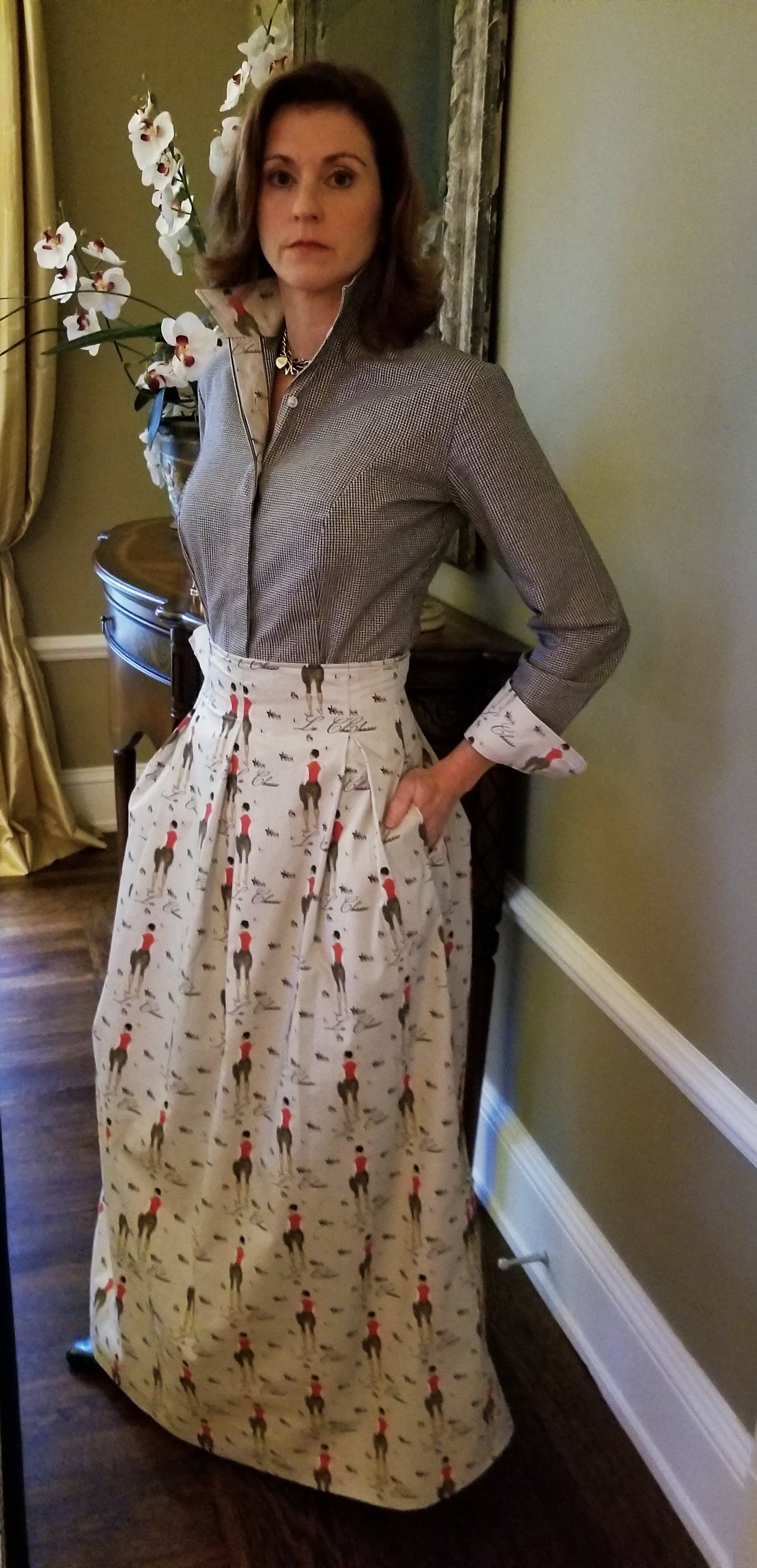 LA CHASSE SKIRT - Middy N' Me