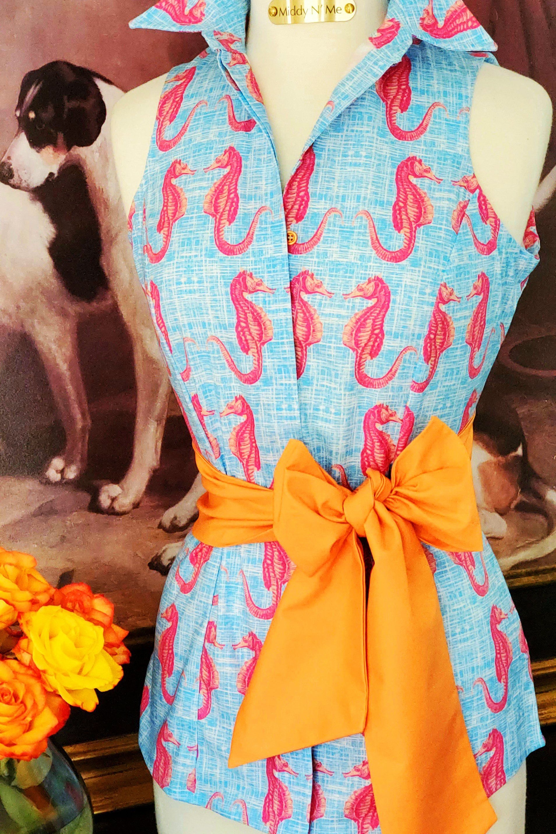KEY LARGO SHIRT WITH SASH - Middy N' Me