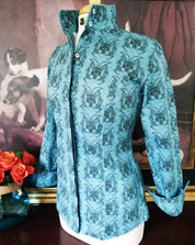 KESWICK SHIRT IN TEAL - Middy N' Me