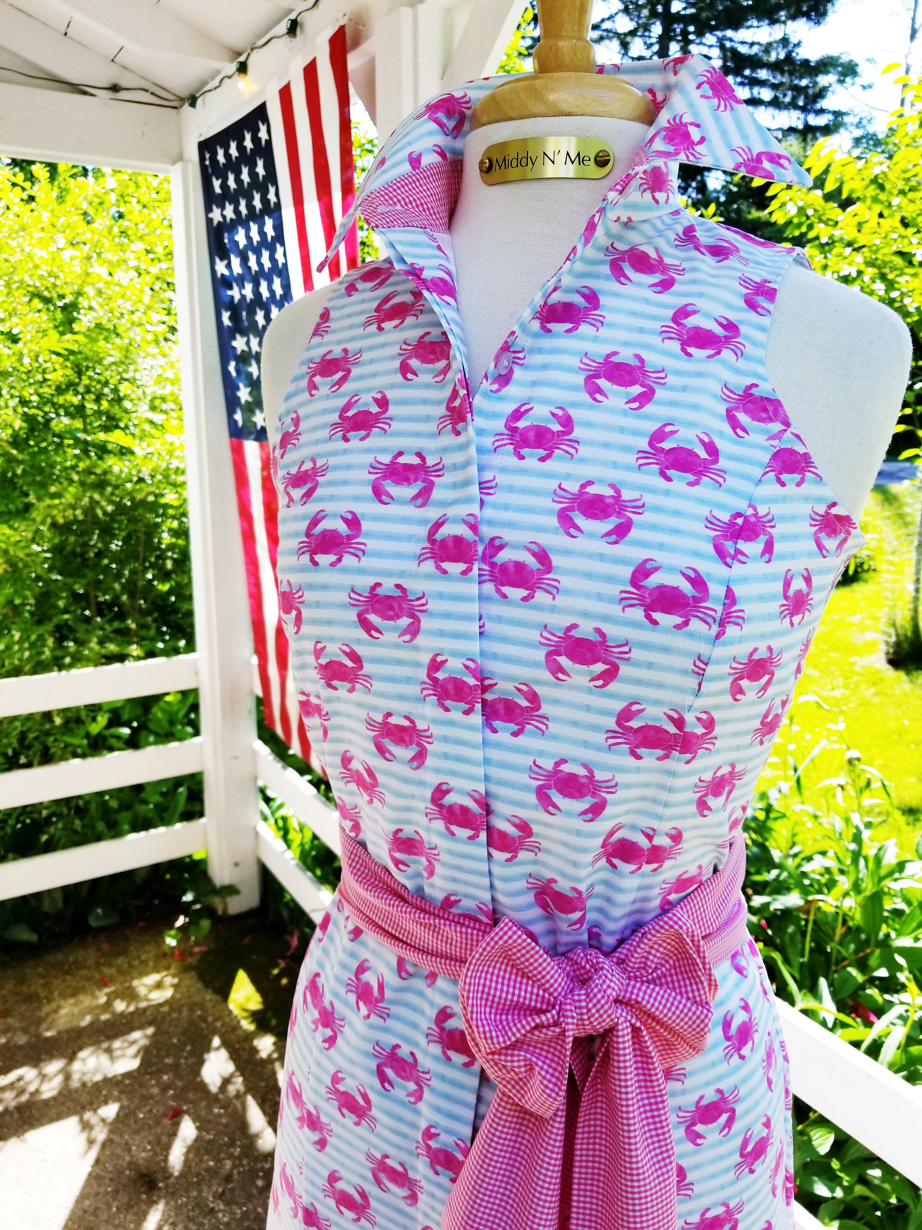 THE LITTLE CRAB DRESS - Middy N' Me