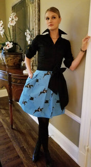 Maureen Skirt in Azure - Middy N' Me