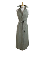 CANYON LINEN DRESS IN OLIVE - Middy N' Me