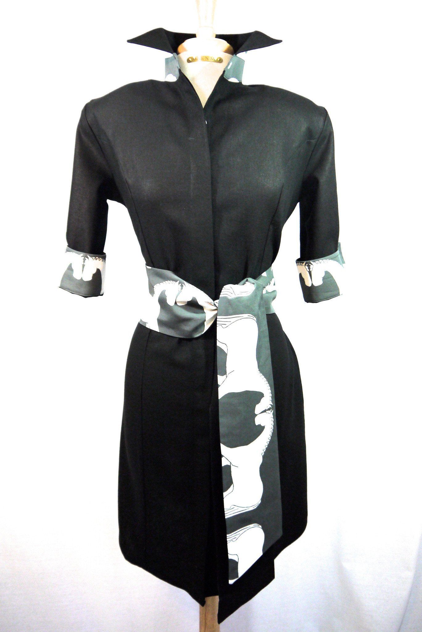 DEVON DRESS WITH SASH - Middy N' Me
