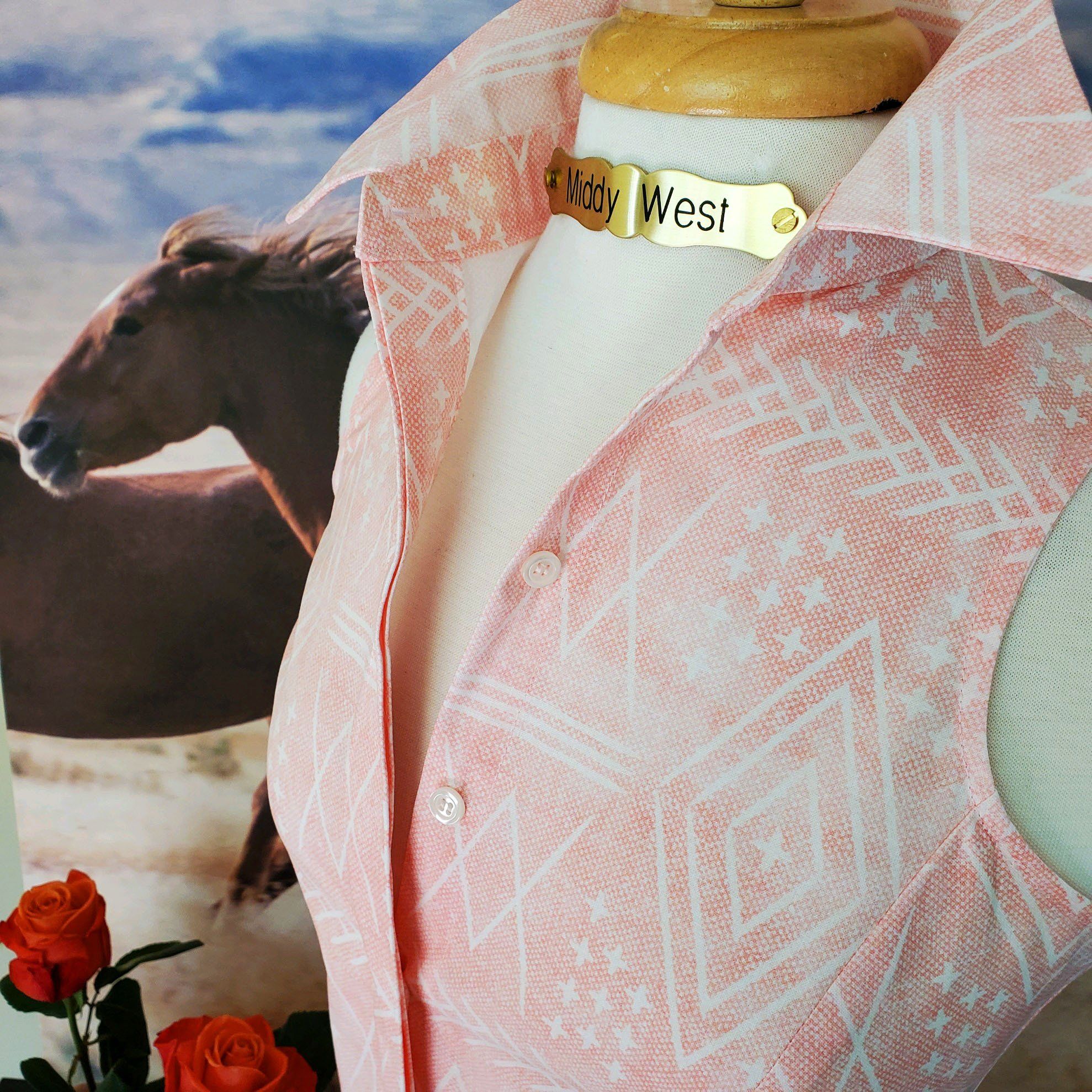 PALI SHIRT IN BLUSH - Middy N' Me