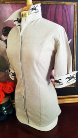 PRIX DE LUTECE SHIRT IN FLAX LINEN