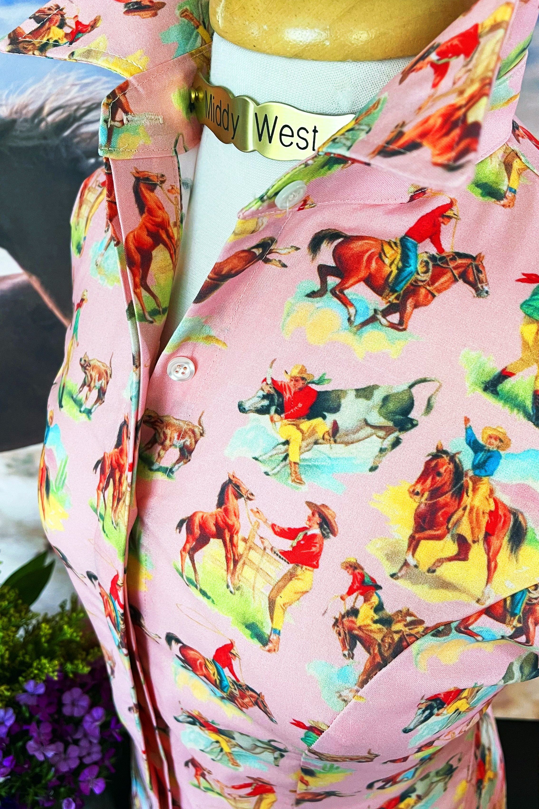 RIDE EM' COWGIRL SHIRT - Middy N' Me