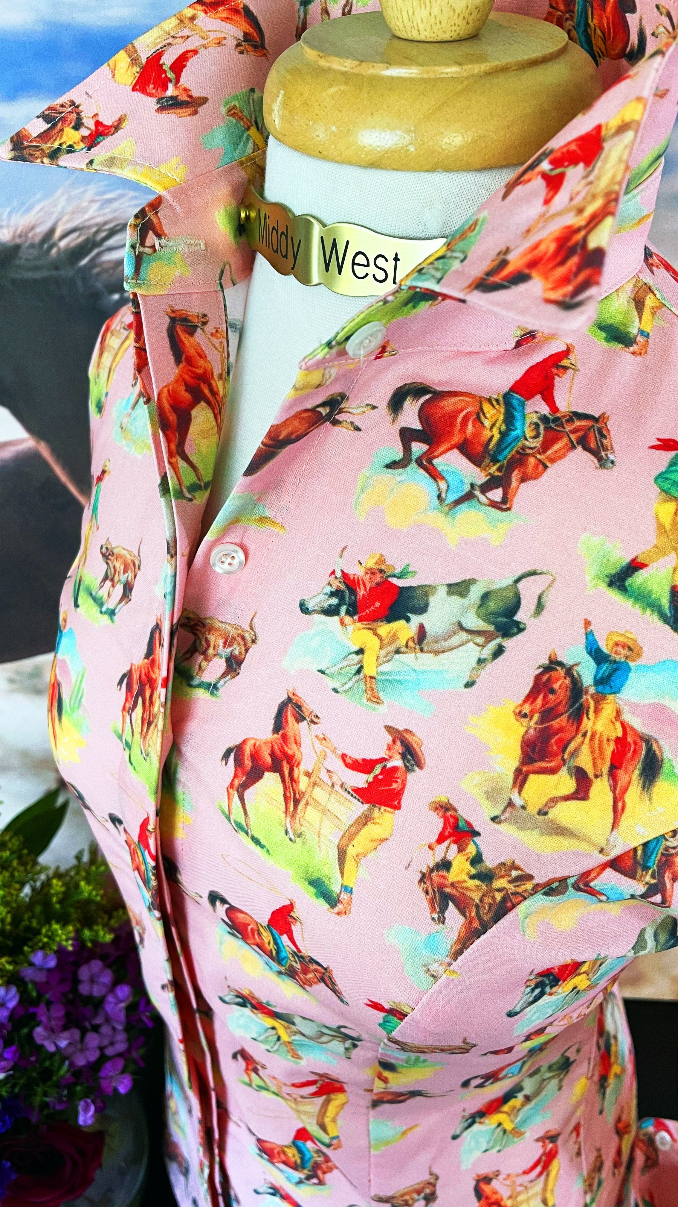 RIDE EM' COWGIRL SHIRT - Middy N' Me