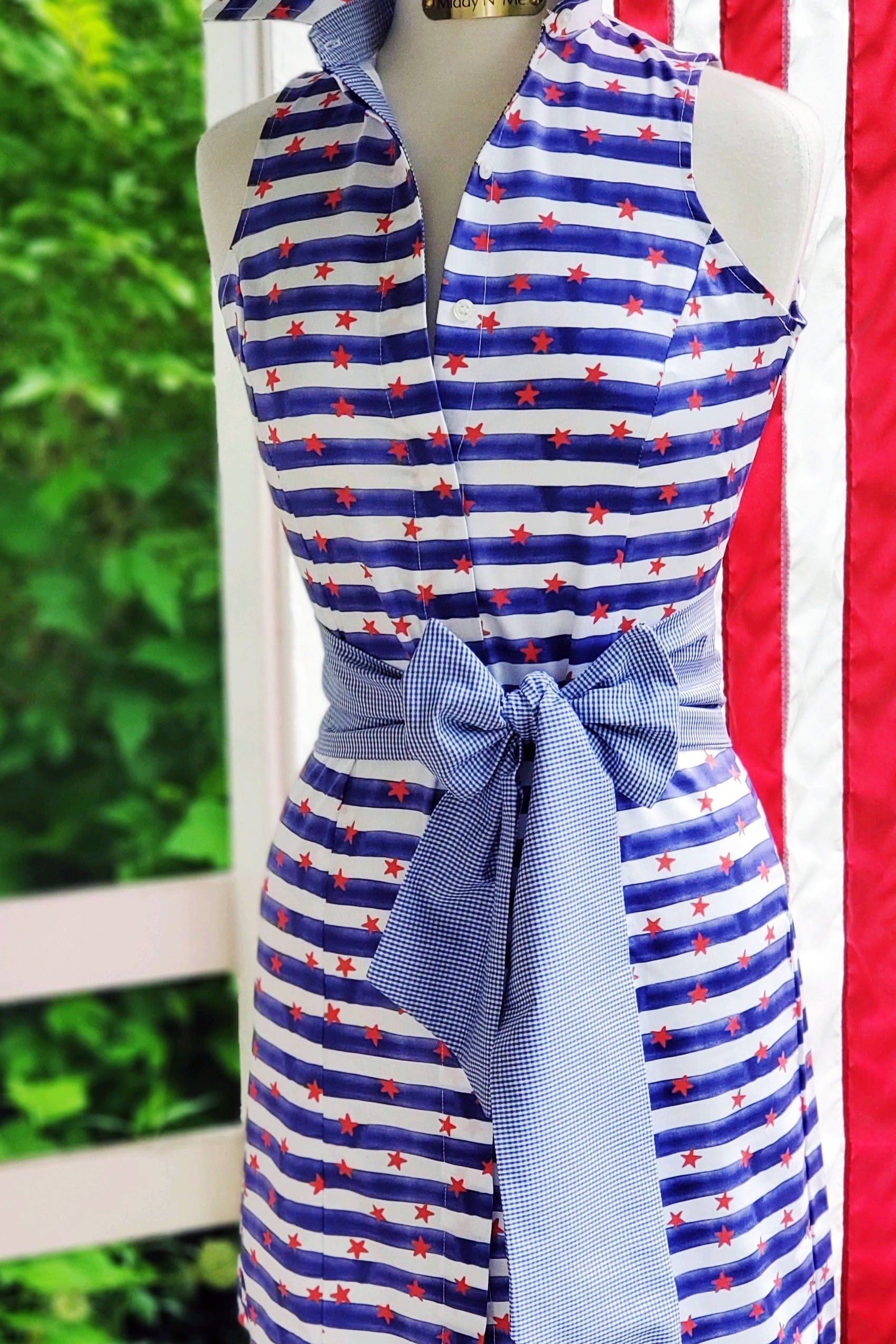 STARS & STRIPES DRESS - Middy N' Me