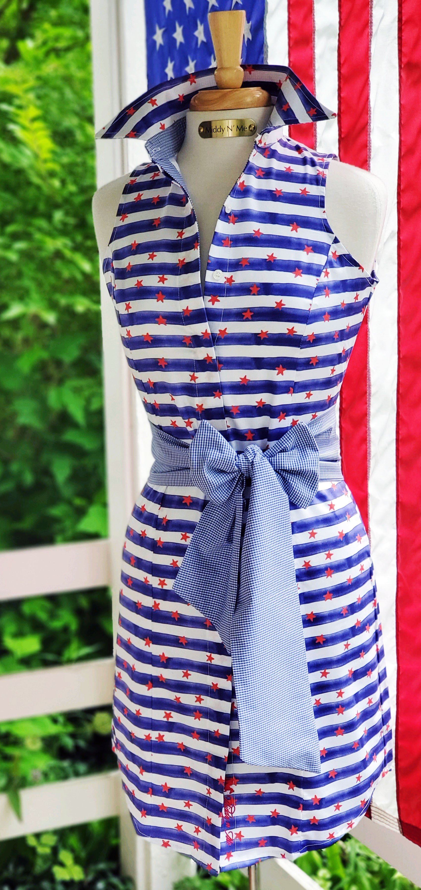 STARS & STRIPES DRESS - Middy N' Me