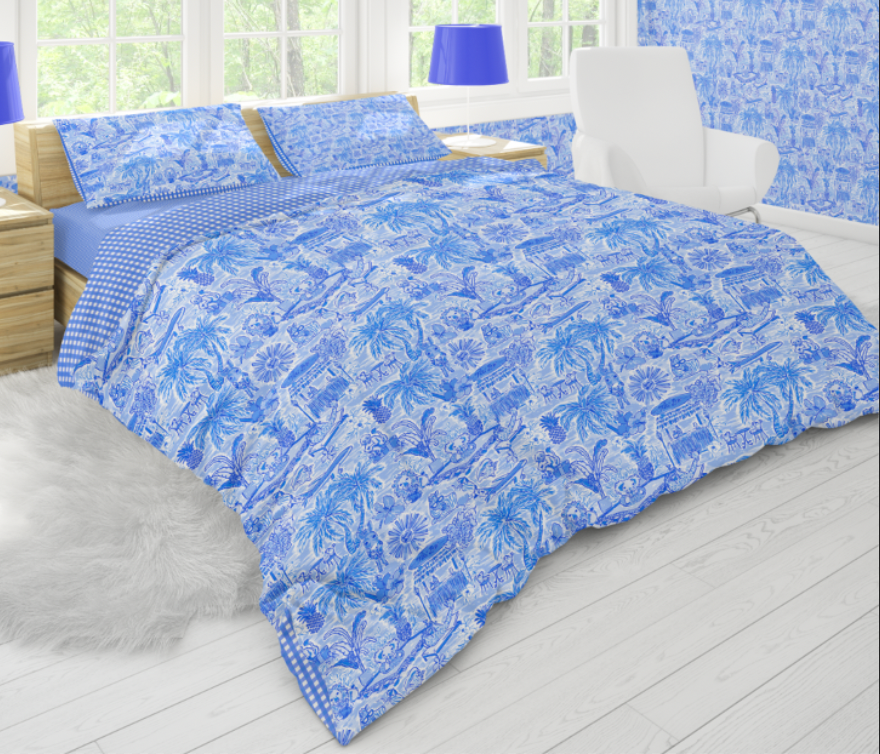 SAPPHIRE CAY DUVET - Middy N' Me