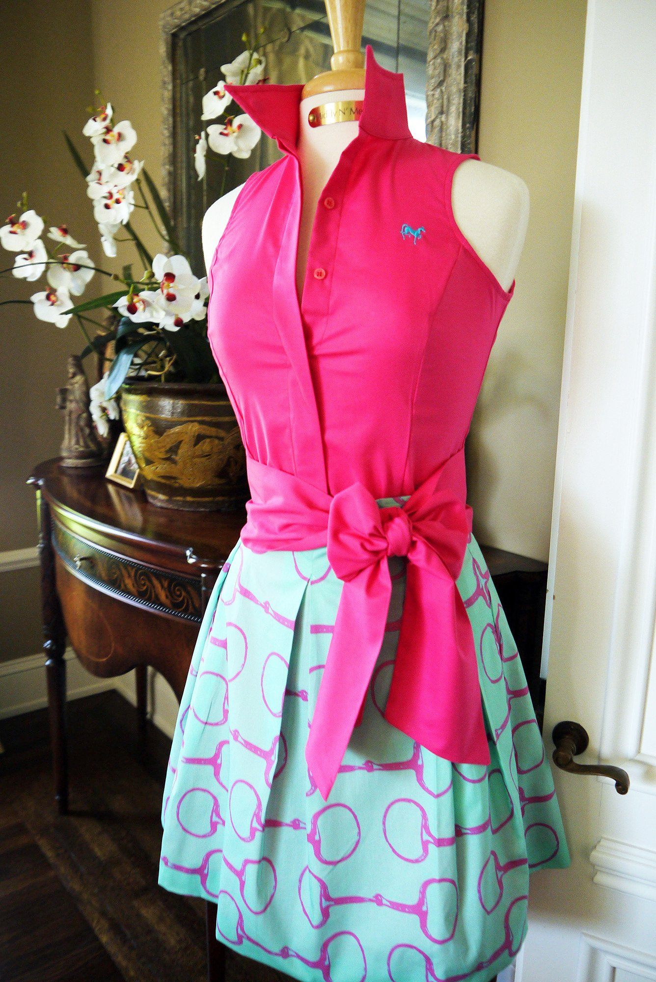 Summer Snaffles Skirt - Middy N' Me