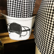 THORNTON HILL SHIRT ON BLACK GINGHAM - Middy N' Me