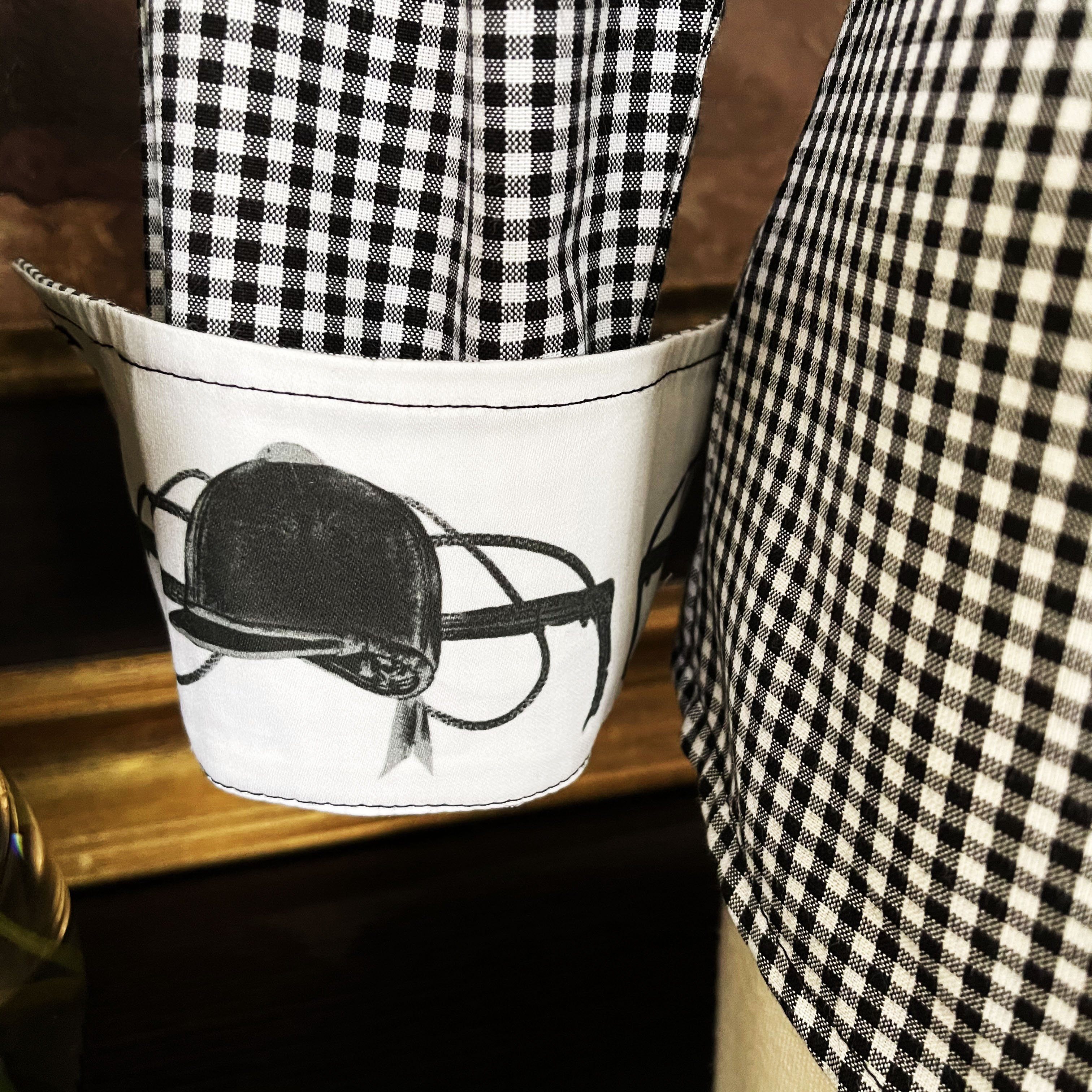 THORNTON HILL SHIRT ON BLACK GINGHAM - Middy N' Me