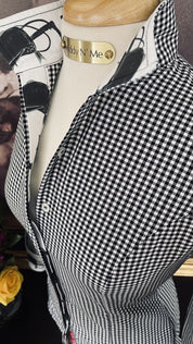 THORNTON HILL SHIRT ON BLACK GINGHAM - Middy N' Me
