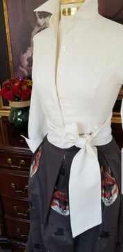 TALLY HO SKIRT IN GREIGE - Middy N' Me