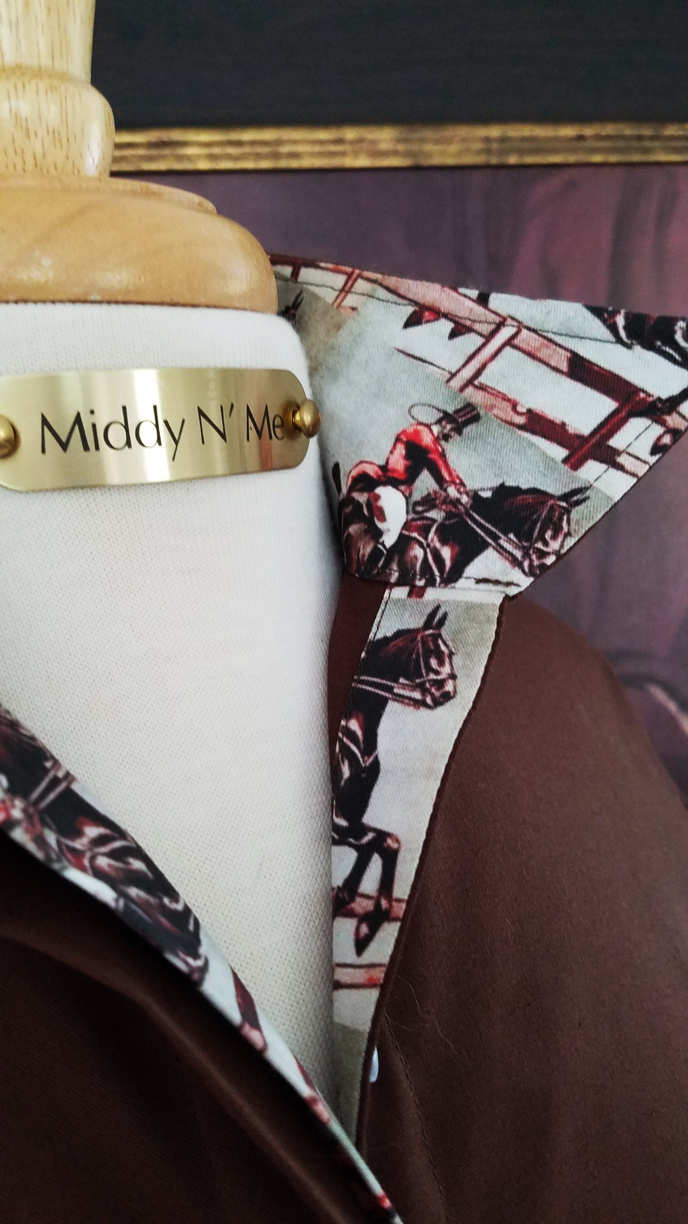 THE RAKE SHIRT IN CHOCOLATE - Middy N' Me