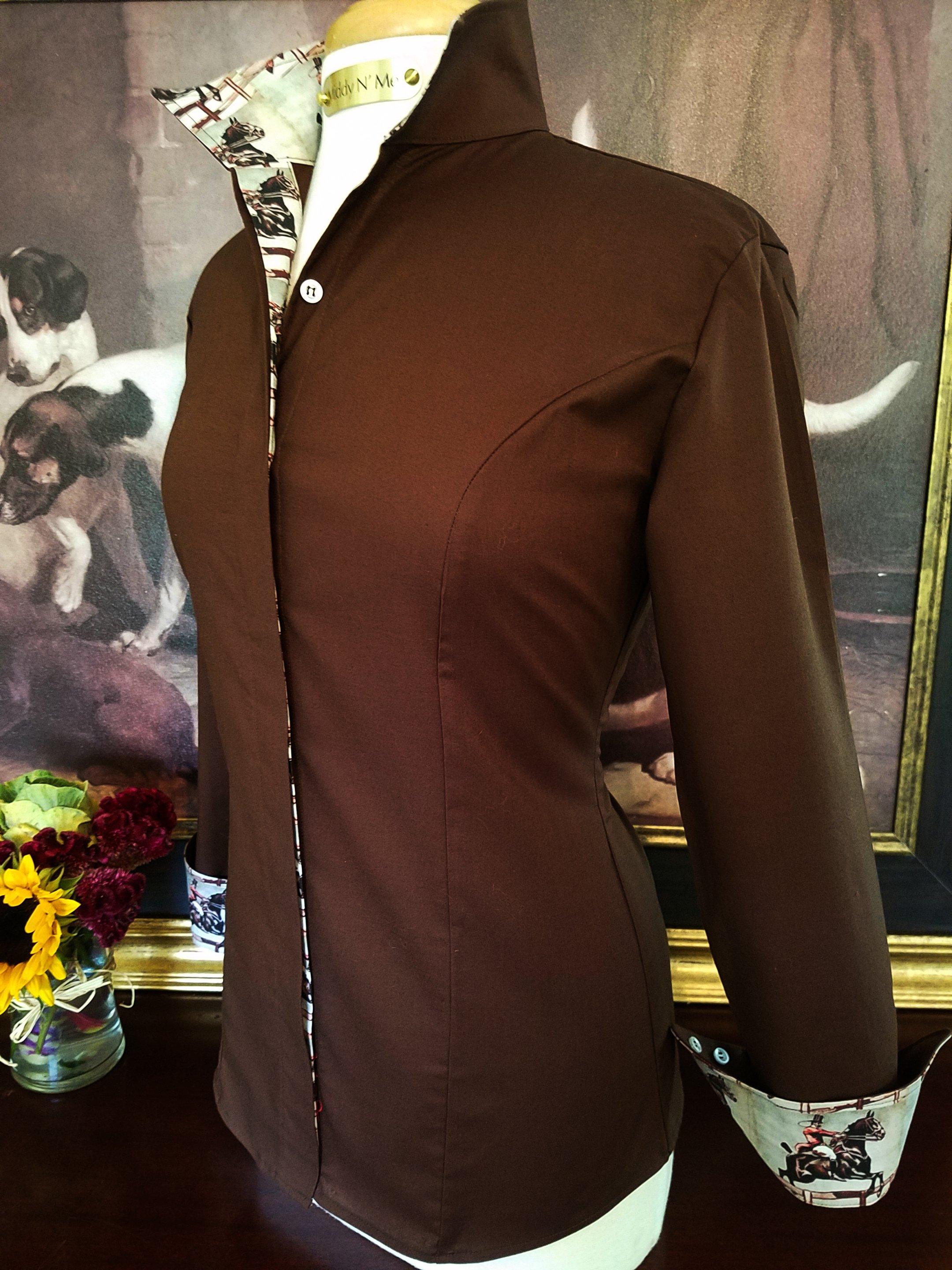 THE RAKE SHIRT IN CHOCOLATE - Middy N' Me