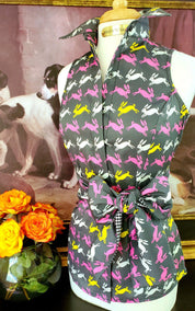 BUNNY PALOOZA SHIRT WITH SASH - Middy N' Me