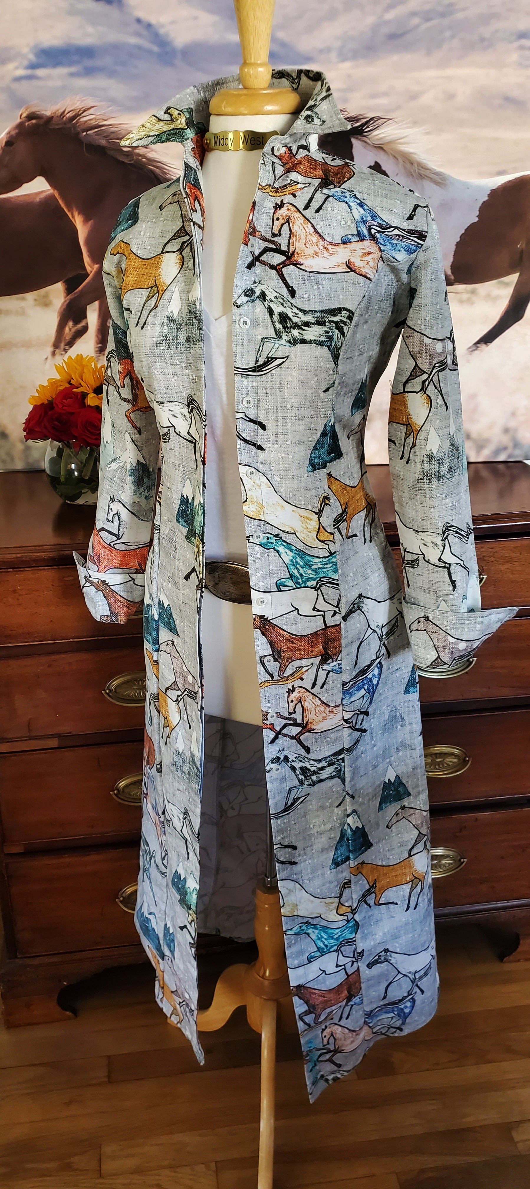 DAKOTA DUSTER / DRESS IN SILVER 0 DAKOTA DUSTER / DRESS IN SILVER 0