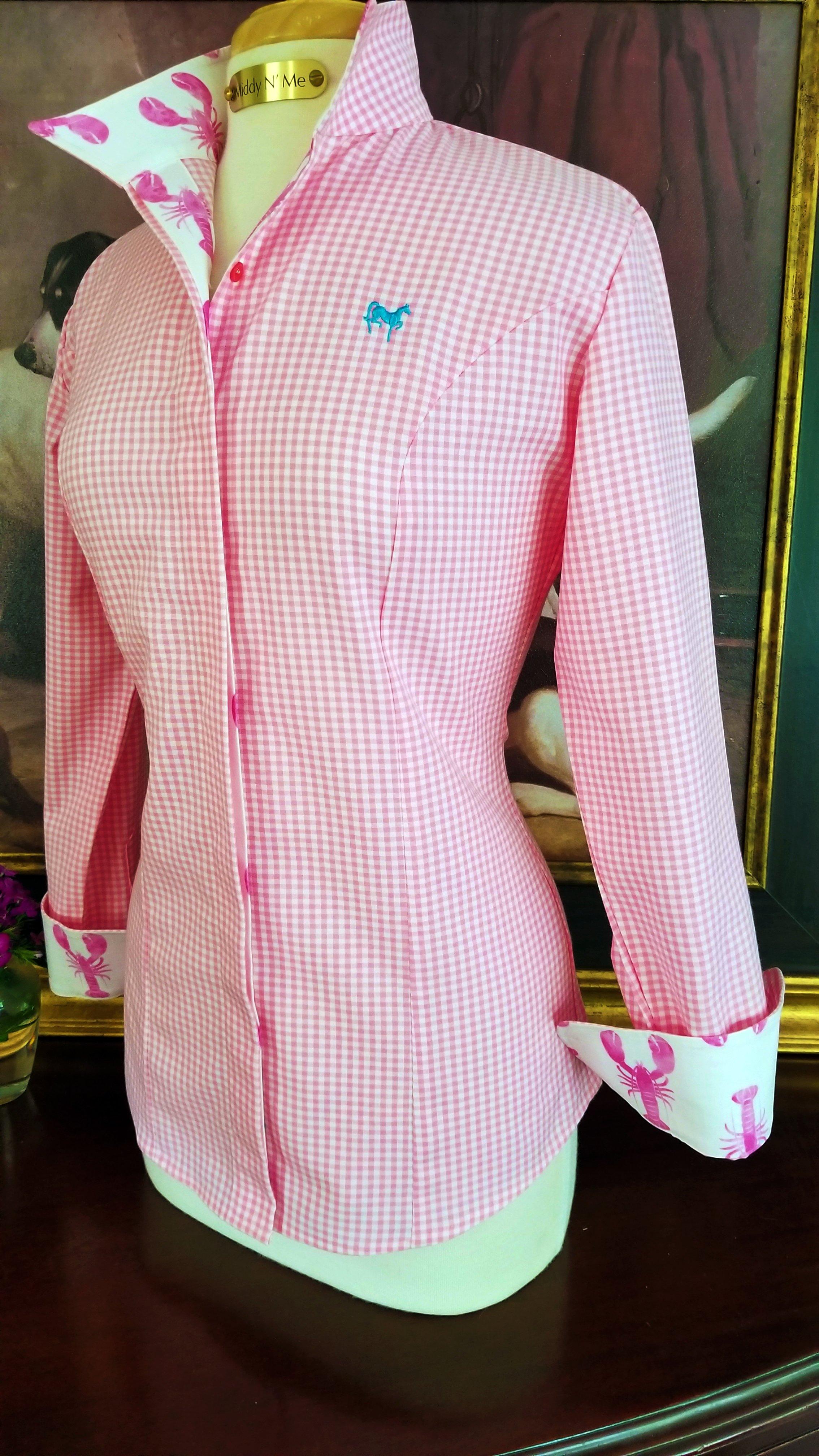 SALTY GIRL SHIRT IN PERFECT PINK - Middy N' Me