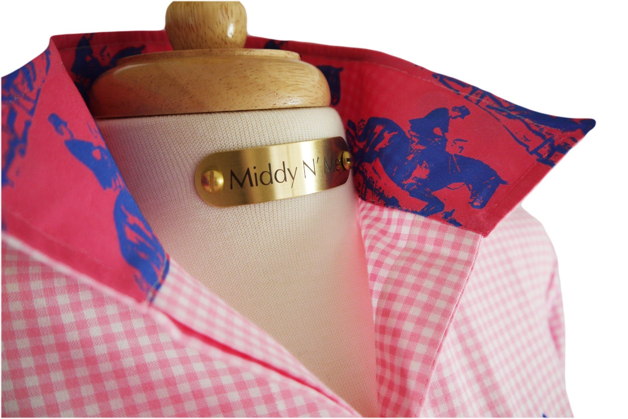 DEVONSHIRE ON CANDY GINGHAM - Middy N' Me